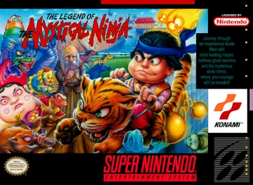 Legend of the Mystical Ninja, The (USA) box cover front